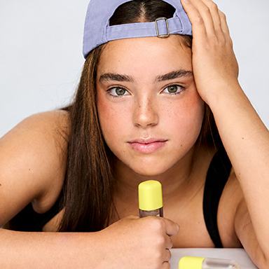 FROSTd skincare model